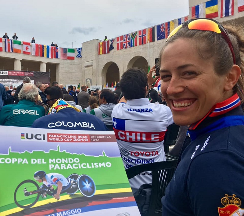 Suzanna på verdenscupen i Italia 2019