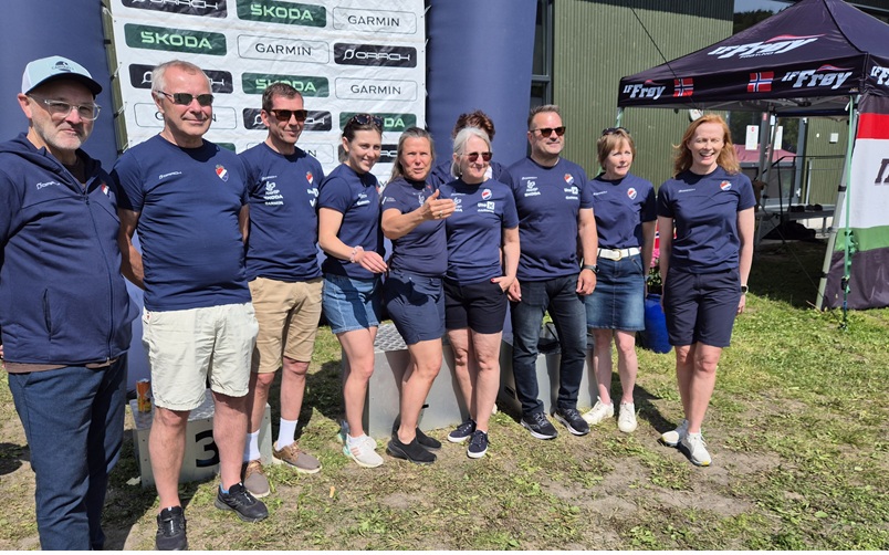 Hele forbundsstyret var på plass under lørdagens XCO.