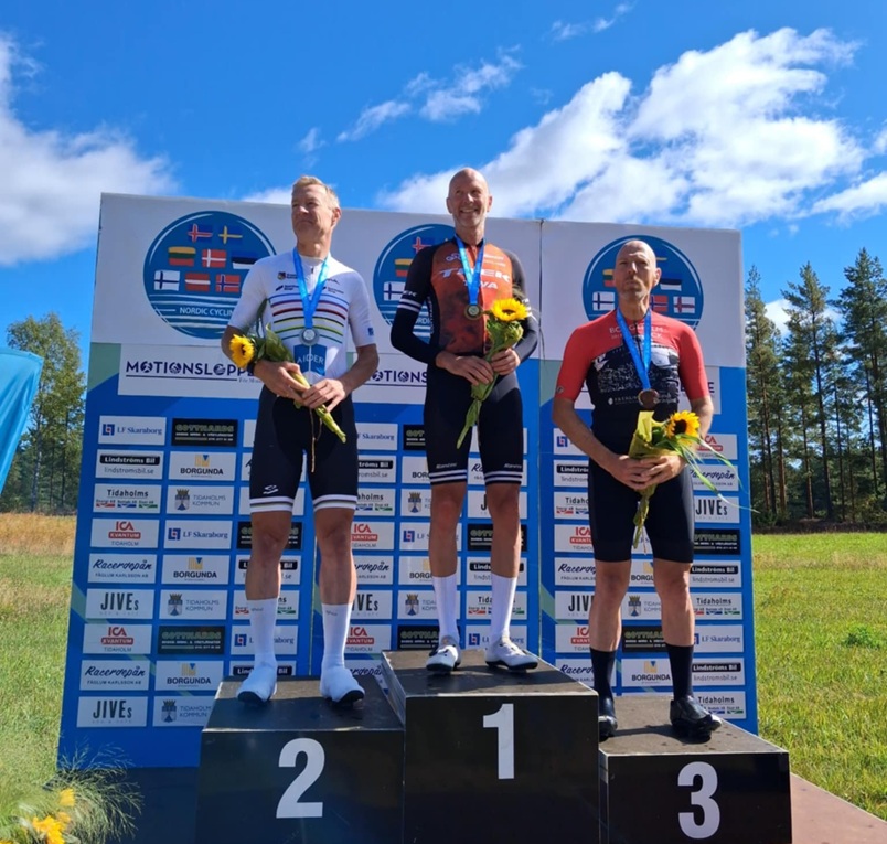 Terje Johnsen M60-64 mester på fellesstart