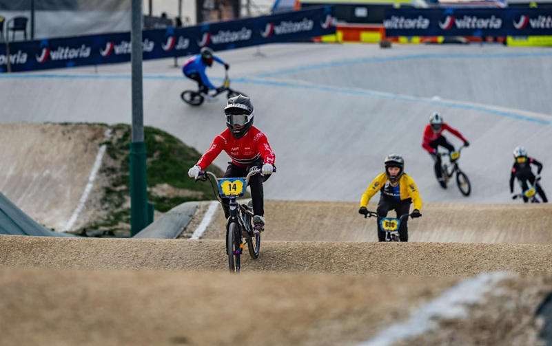 Tobias Stene på banen i Verona