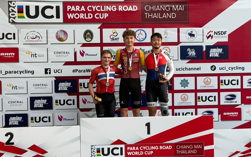 Kevins første pallplass i WC!