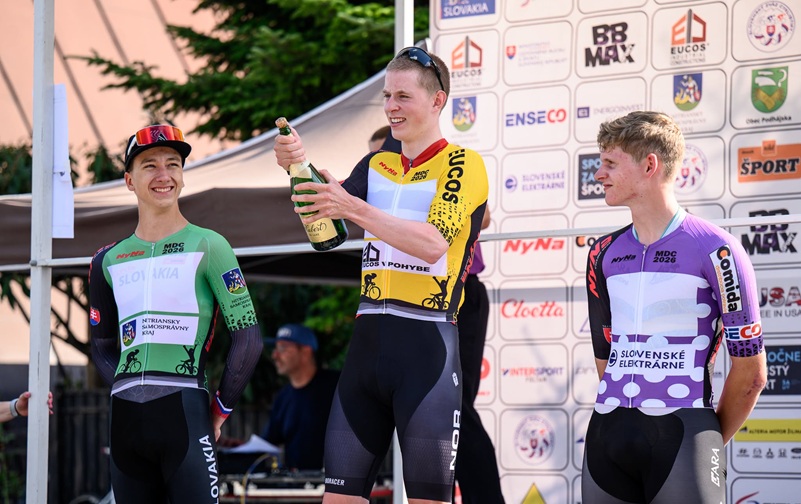 Etappeseier til Elias Dybing