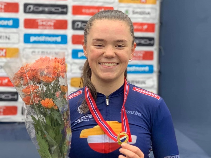 Nora Tveit med NM-medalje