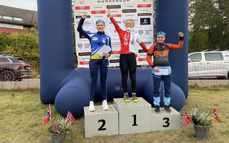 K-junior sammenlagt i Kalas Rye Terrengsykkelfestival.