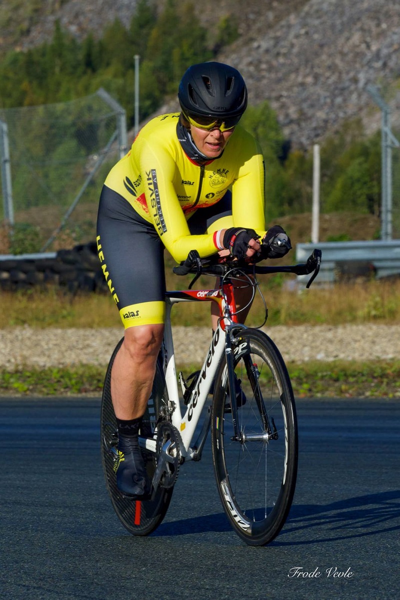 Heidi Jørgensen Krokdal i fint driv.