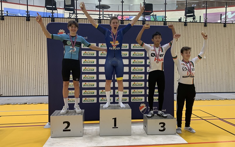 1. Felix Ørn-Kristoff (Stavanger SK) 2. Marius Innhaug Dahl (Tønsberg CK) 3. Axel Delapena (Sandnes SK) 4. Nicodem Naszydlowski (Sandnes SK)