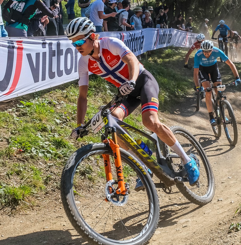 Erik Hægstad in action